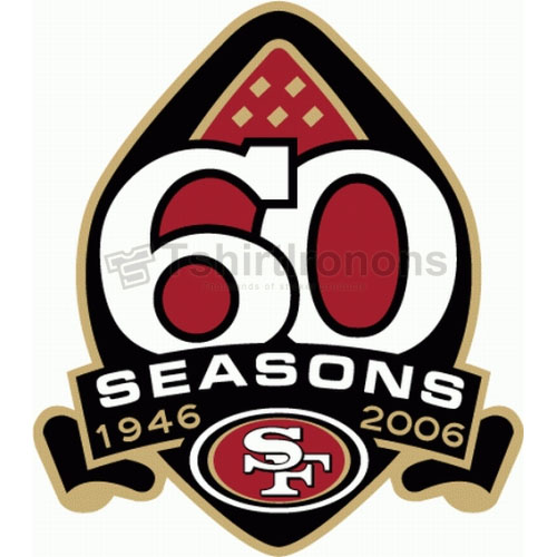 San Francisco 49ers T-shirts Iron On Transfers N747 - Click Image to Close